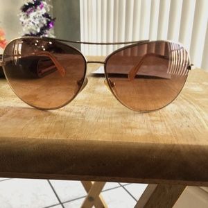 Diane Von Furstenberg Aviator Shades